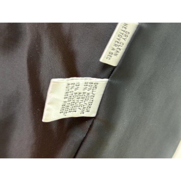 Vintage tweed blazer in black and tan by Talbots Size S - Picture 6 of 7